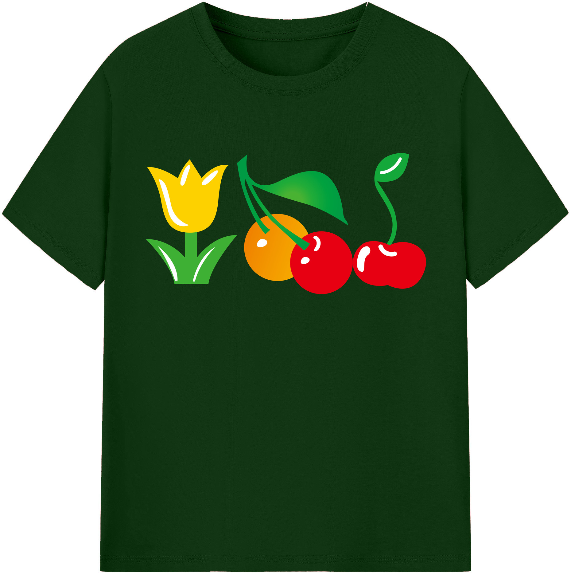 （画像用） Hello Kitty ハローキティ 綿100％半袖Tシャツ（フロントプリント）